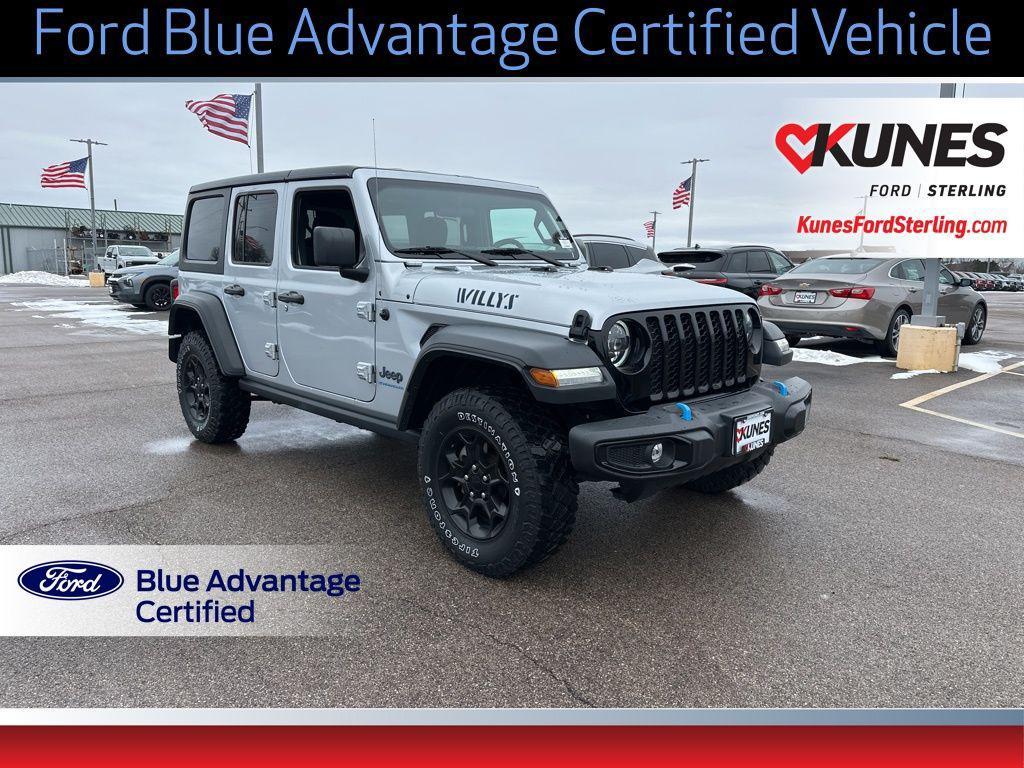 used 2023 Jeep Wrangler 4xe car, priced at $28,172