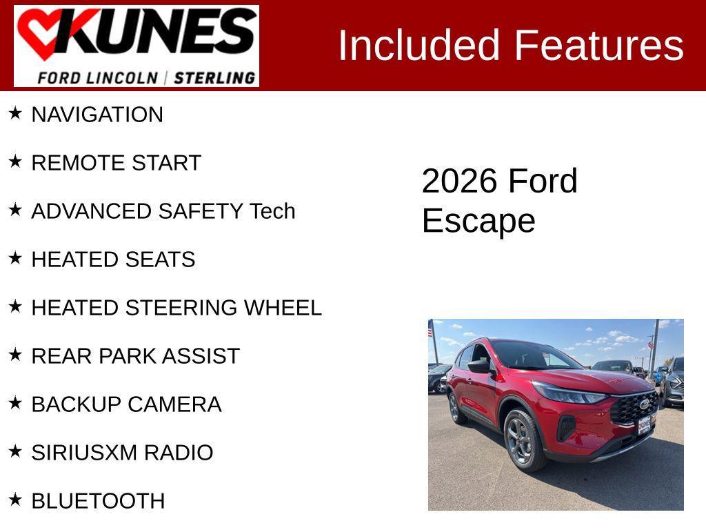 new 2026 Ford Escape car, priced at $30,994