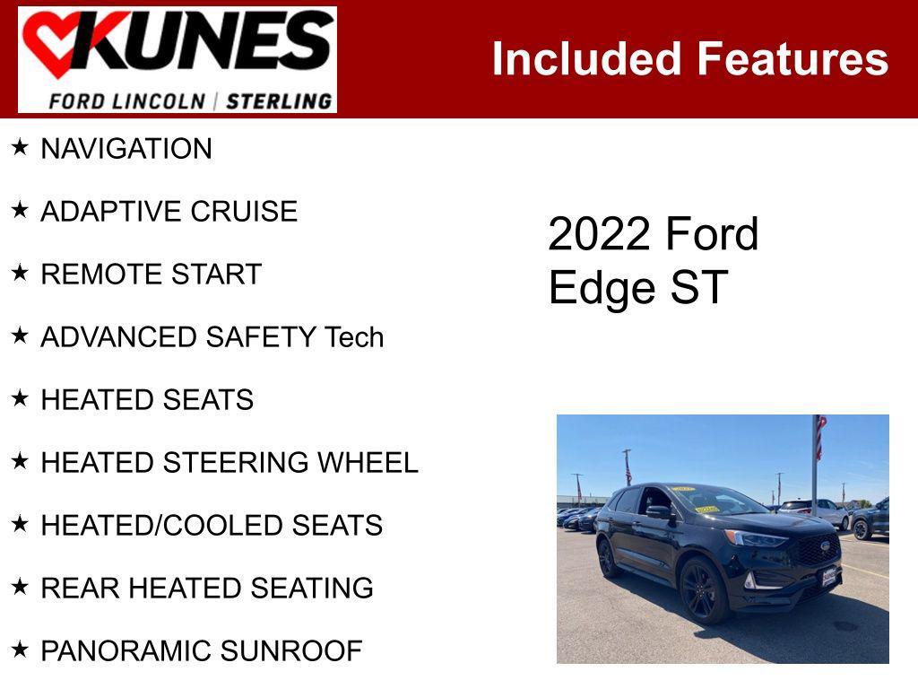 used 2022 Ford Edge car, priced at $26,643