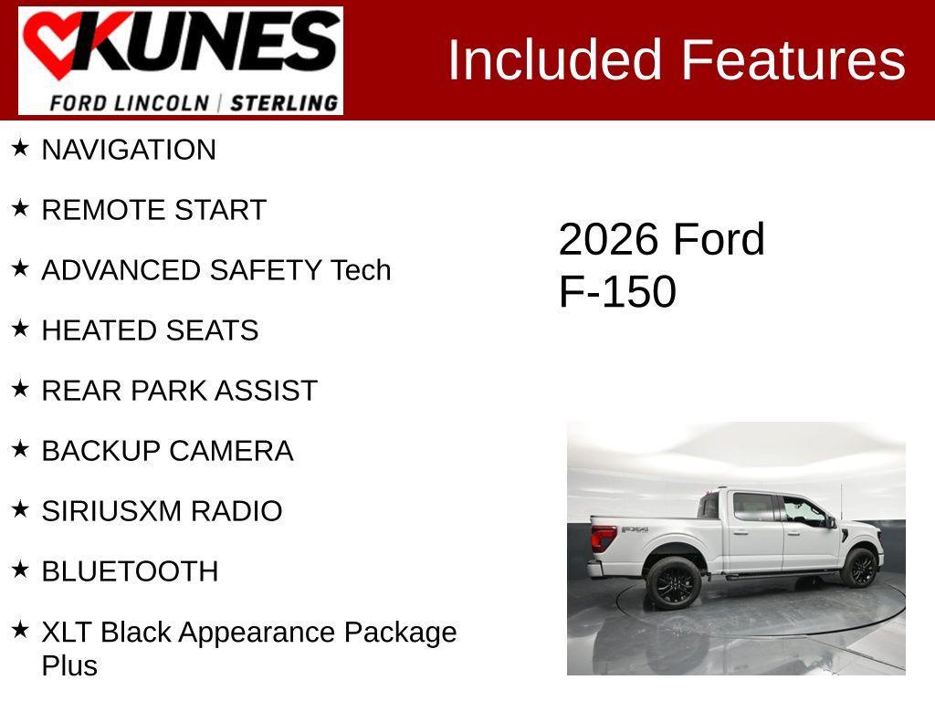 new 2026 Ford F-150 car, priced at $58,894