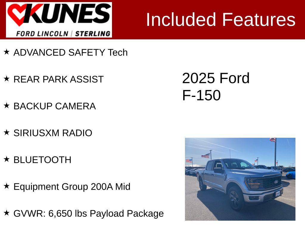 new 2025 Ford F-150 car, priced at $44,694