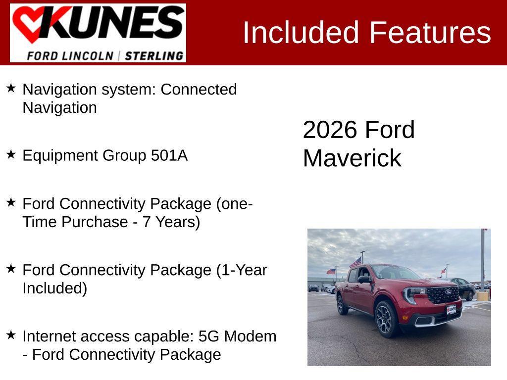 new 2026 Ford Maverick car, priced at $39,194