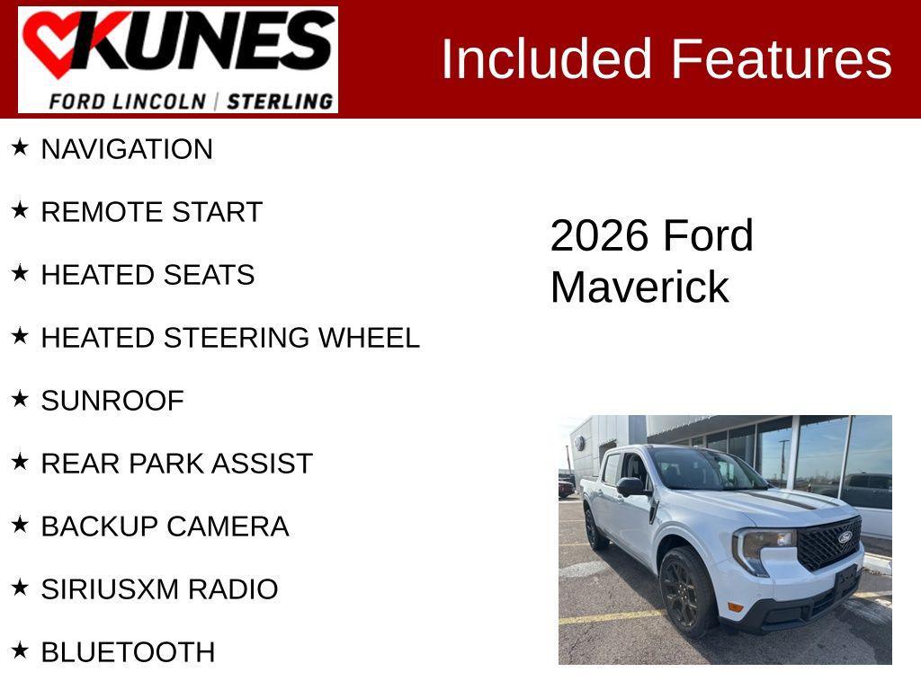 new 2026 Ford Maverick car, priced at $41,594