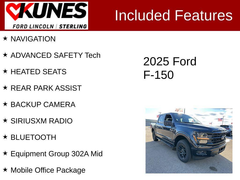 new 2025 Ford F-150 car, priced at $55,394