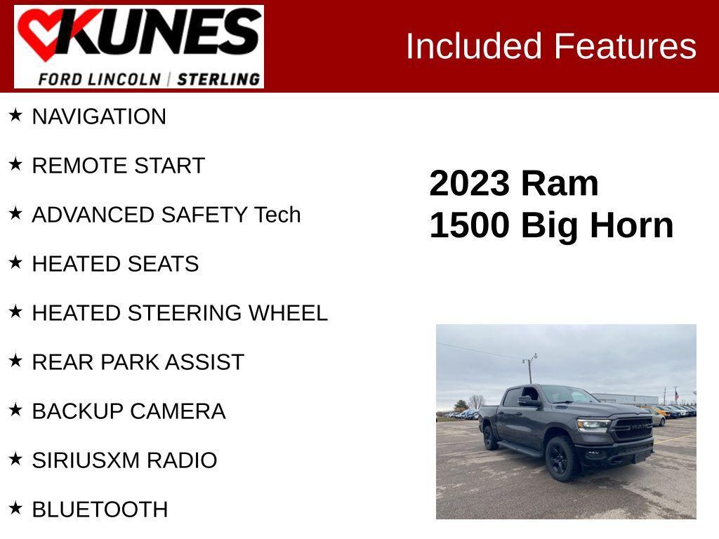 used 2023 Ram 1500 car, priced at $29,504