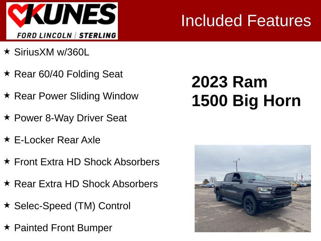 used 2023 Ram 1500 car, priced at $29,504