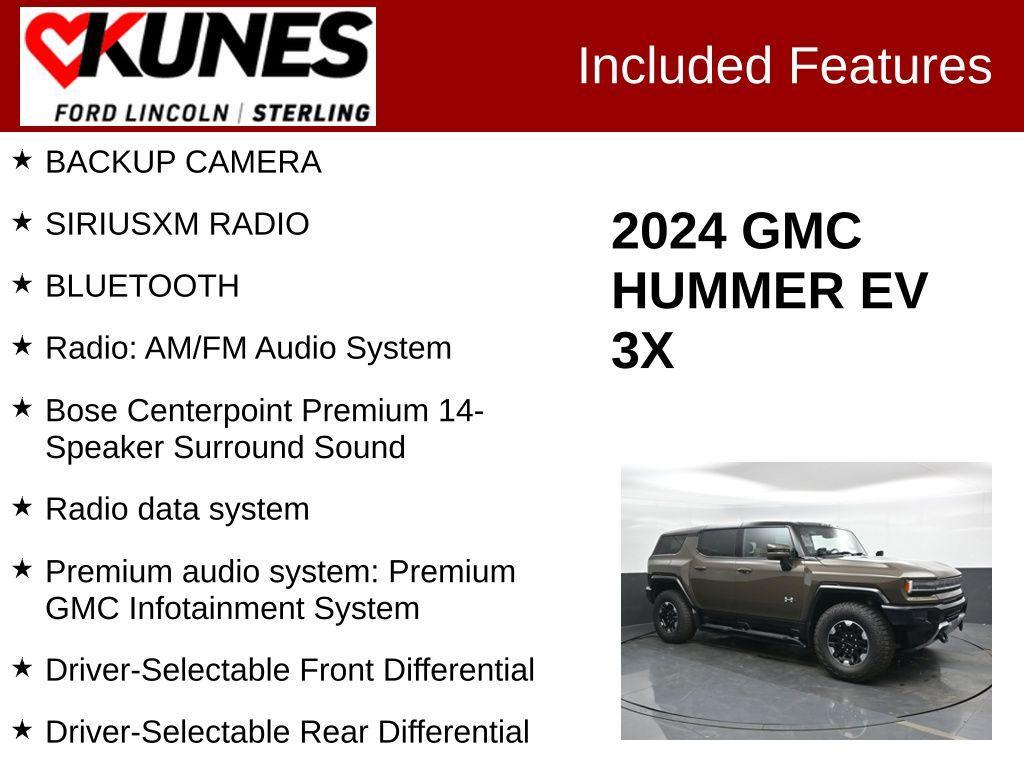 used 2024 GMC HUMMER EV SUV car, priced at $71,341