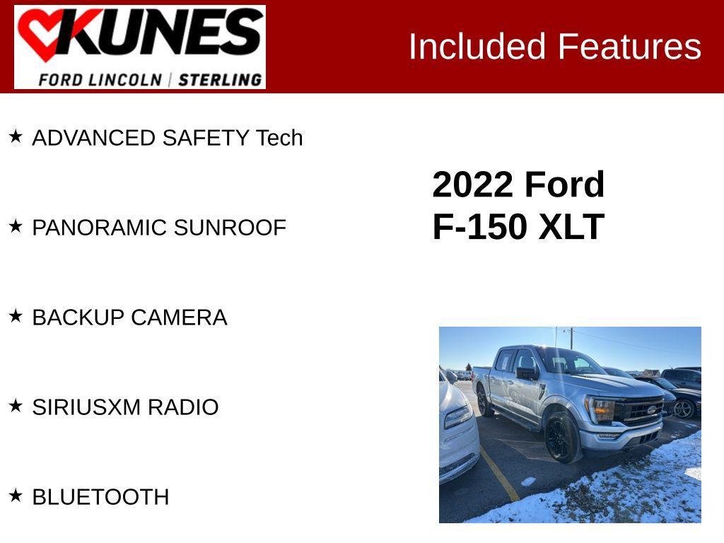 used 2022 Ford F-150 car, priced at $35,991