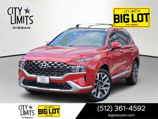 used 2021 Hyundai Santa Fe car, priced at $27,241