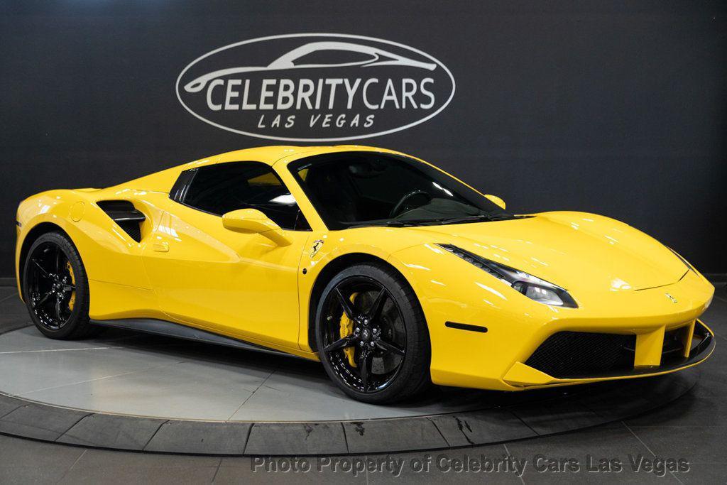 used 2017 Ferrari 488 Spider car, priced at $285,500