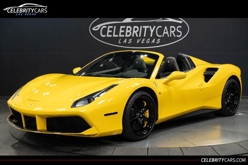 used 2017 Ferrari 488 Spider car, priced at $285,500