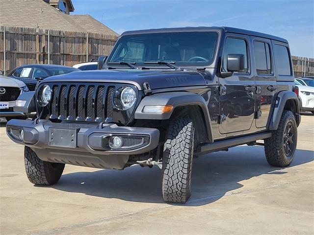 used 2021 Jeep Wrangler Unlimited car, priced at $26,791