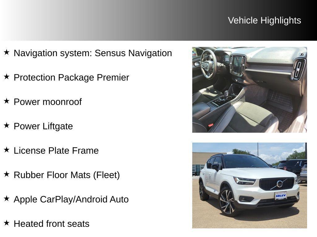 used 2021 Volvo XC40 car, priced at $22,016