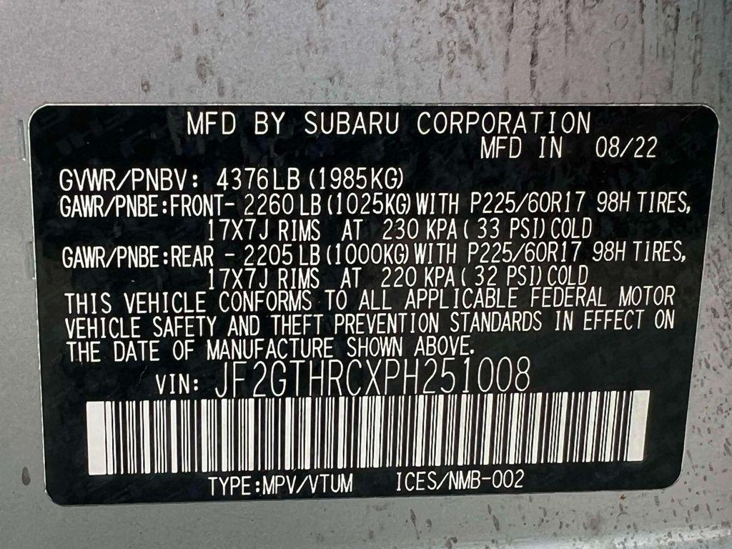 used 2023 Subaru Crosstrek car, priced at $25,750