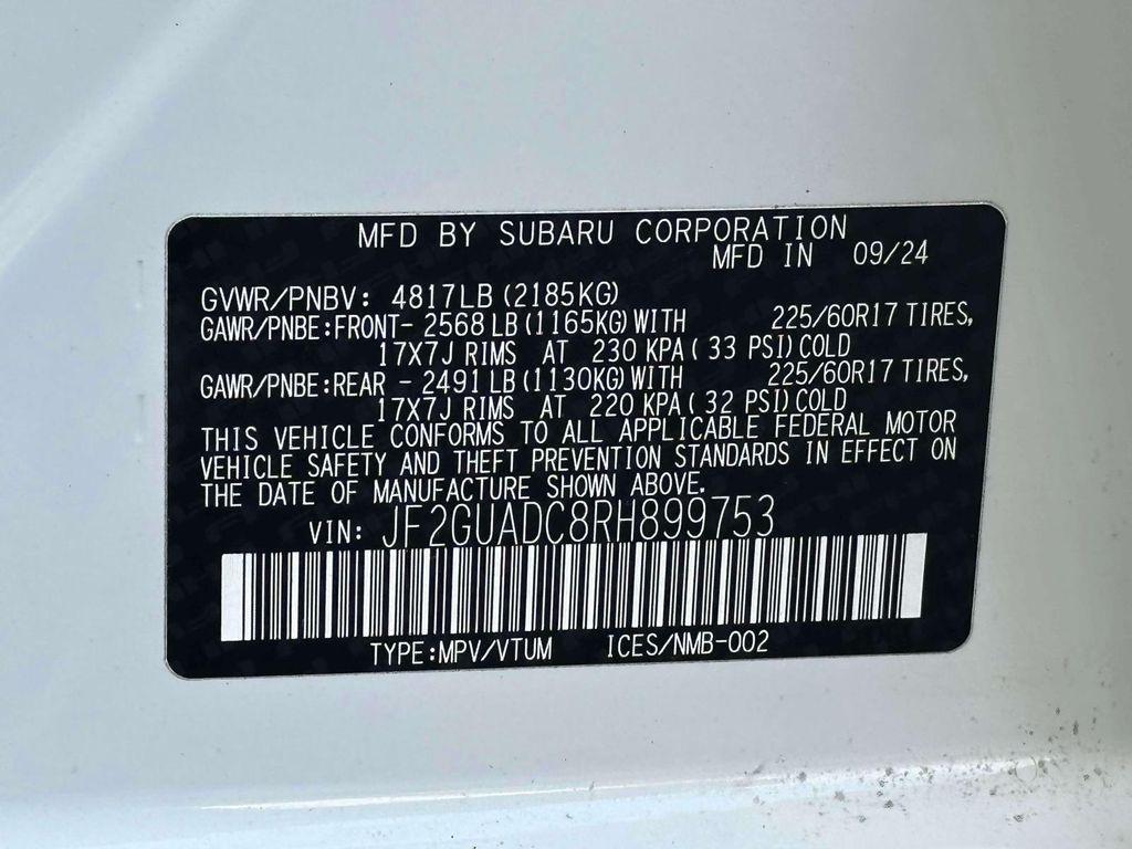 used 2024 Subaru Crosstrek car, priced at $29,250