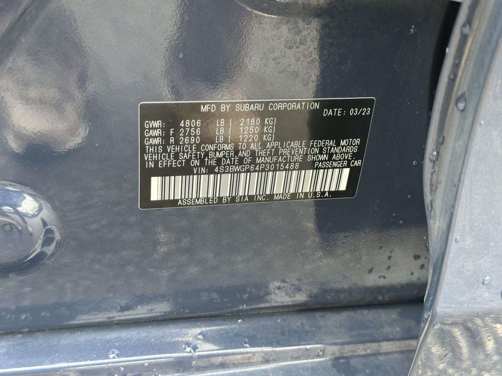 used 2023 Subaru Legacy car, priced at $29,900