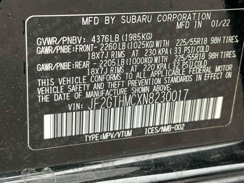 used 2022 Subaru Crosstrek car, priced at $26,450