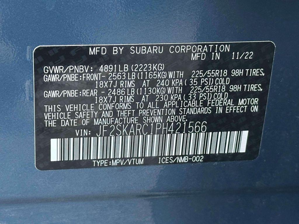 used 2023 Subaru Forester car, priced at $29,700