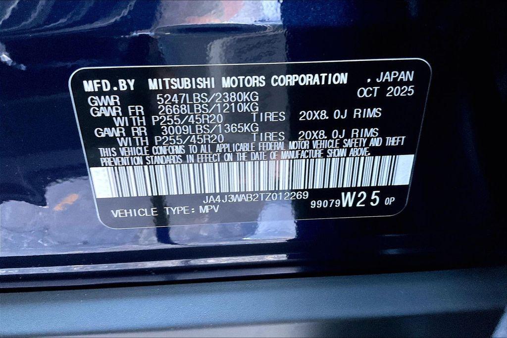 new 2026 Mitsubishi Outlander car, priced at $34,376