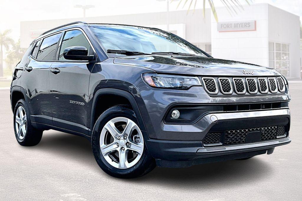 used 2024 Jeep Compass car, priced at $17,659