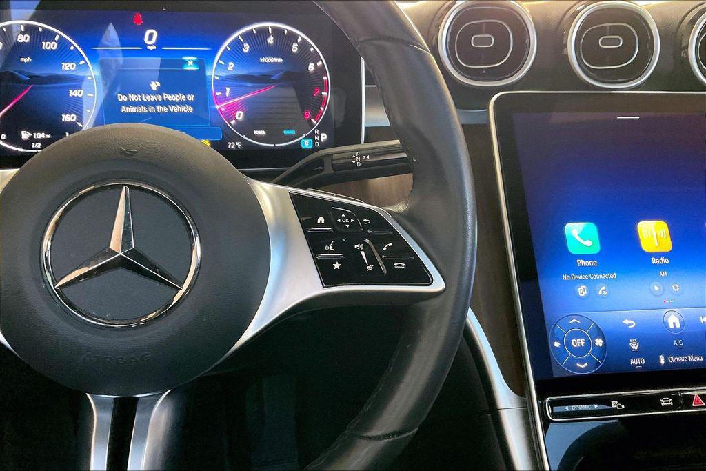 used 2025 Mercedes-Benz C-Class car, priced at $35,999