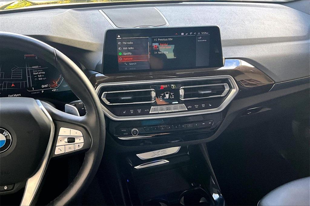 used 2024 BMW X3 car, priced at $26,498
