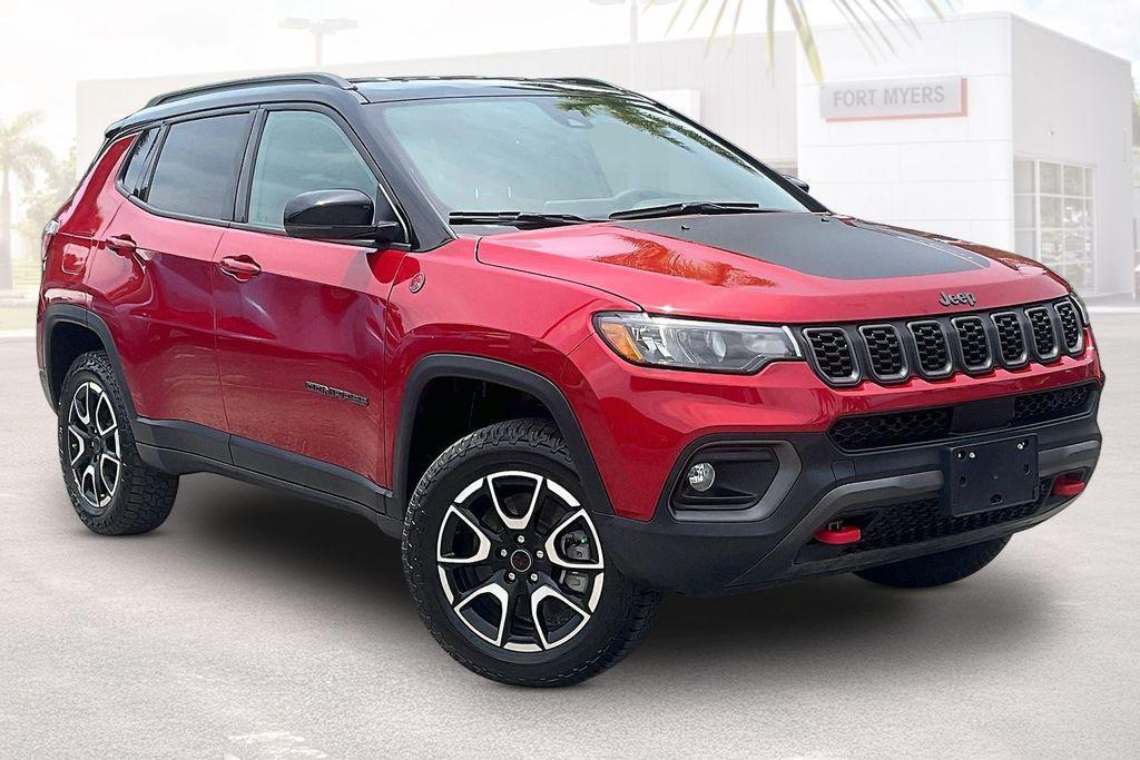 used 2025 Jeep Compass car, priced at $21,211