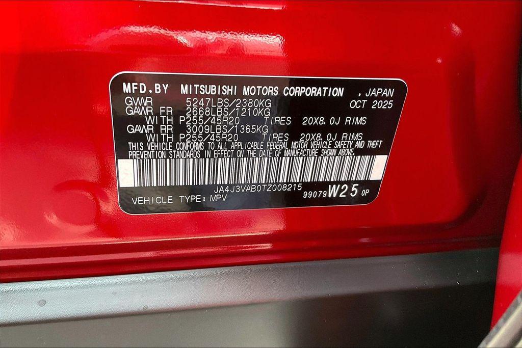 new 2026 Mitsubishi Outlander car, priced at $30,460