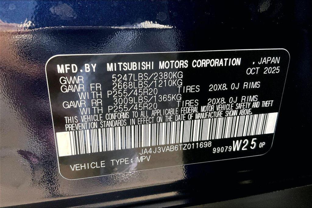 new 2026 Mitsubishi Outlander car, priced at $31,648