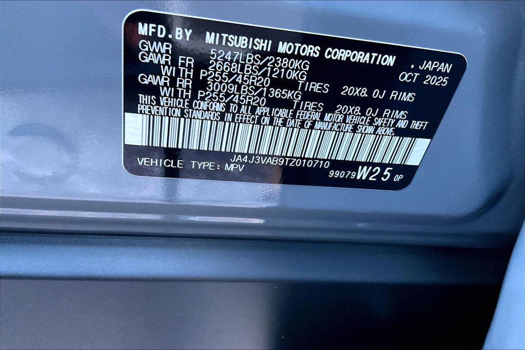 new 2026 Mitsubishi Outlander car, priced at $31,212