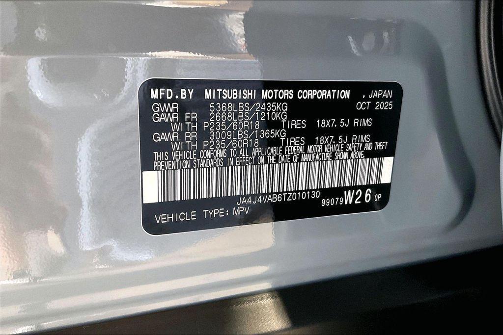 new 2026 Mitsubishi Outlander car, priced at $33,798