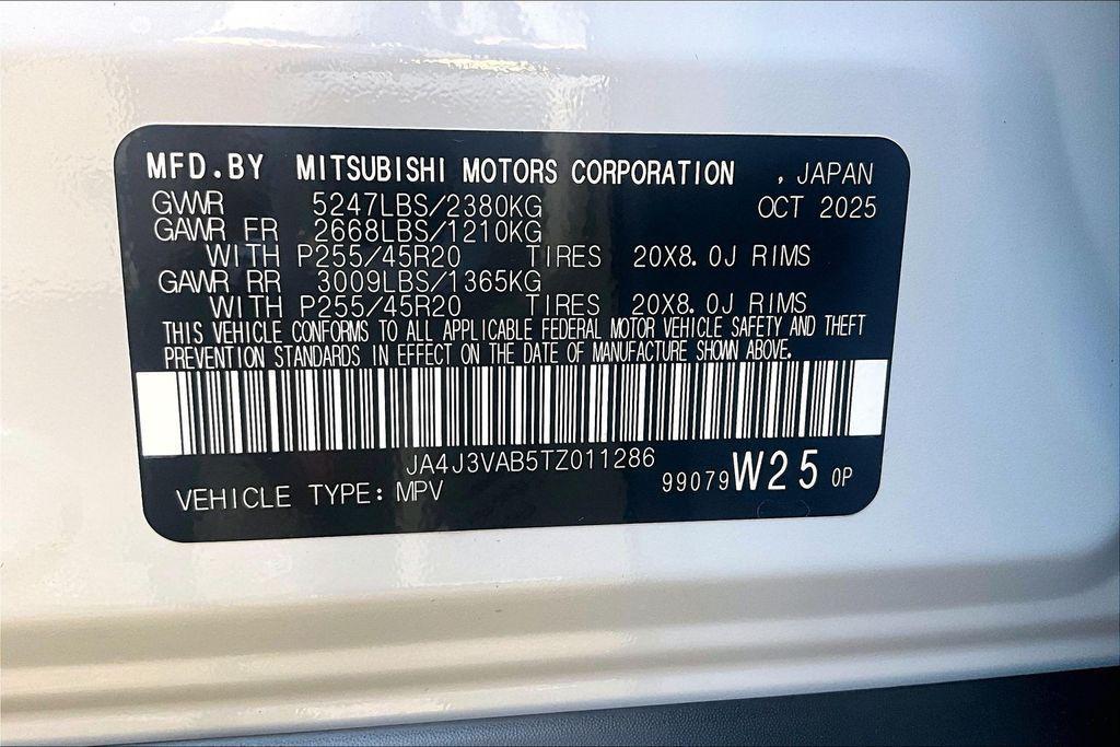 new 2026 Mitsubishi Outlander car, priced at $32,192