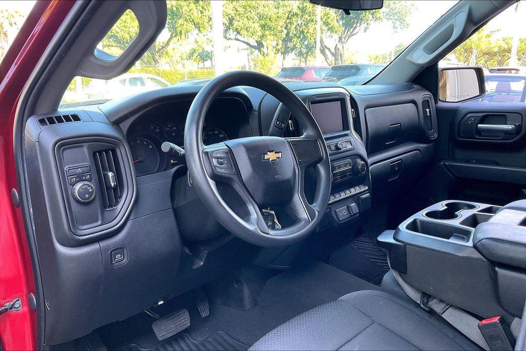 used 2021 Chevrolet Silverado 1500 car, priced at $21,733