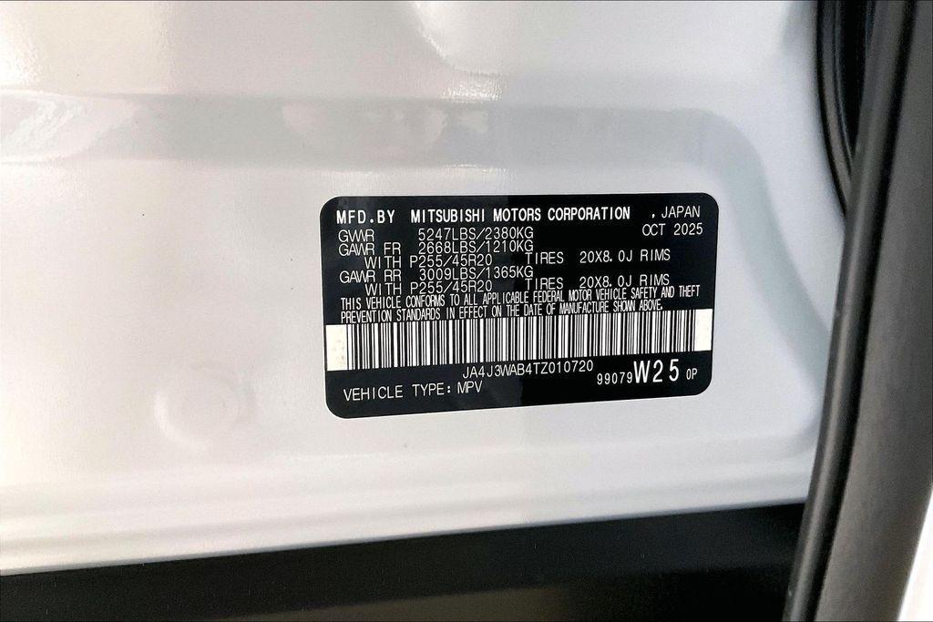 new 2026 Mitsubishi Outlander car, priced at $34,162