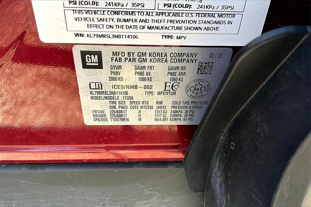 used 2022 Chevrolet TrailBlazer car, priced at $16,300