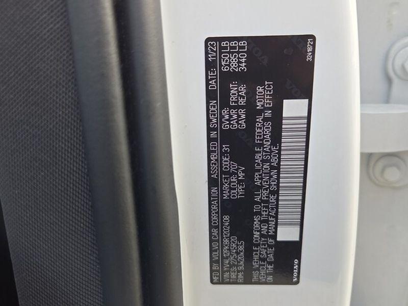 used 2024 Volvo XC90 car, priced at $37,997