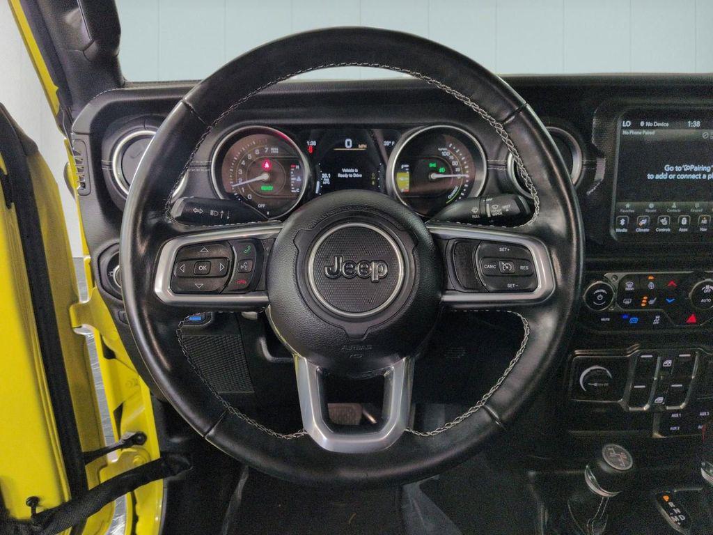 used 2022 Jeep Wrangler Unlimited 4xe car, priced at $27,995