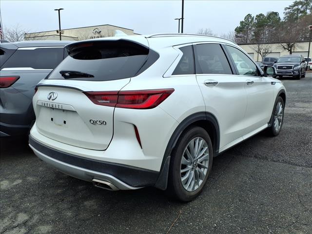 used 2023 INFINITI QX50 car, priced at $29,900