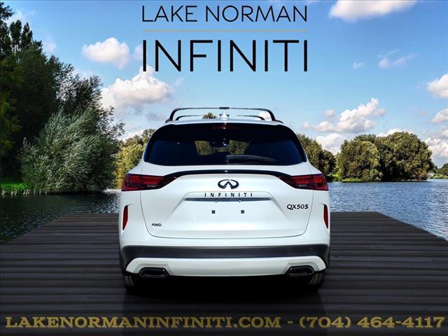 new 2025 INFINITI QX50 car, priced at $45,877