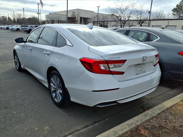 used 2021 Honda Accord car, priced at $21,900