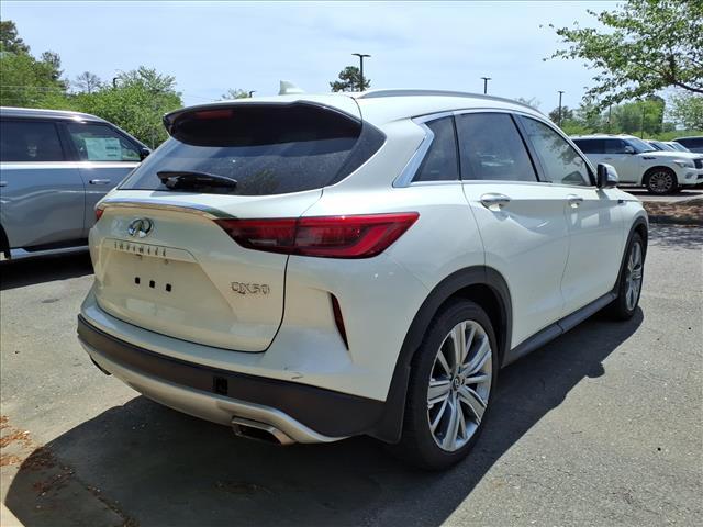 used 2022 INFINITI QX50 car, priced at $28,900