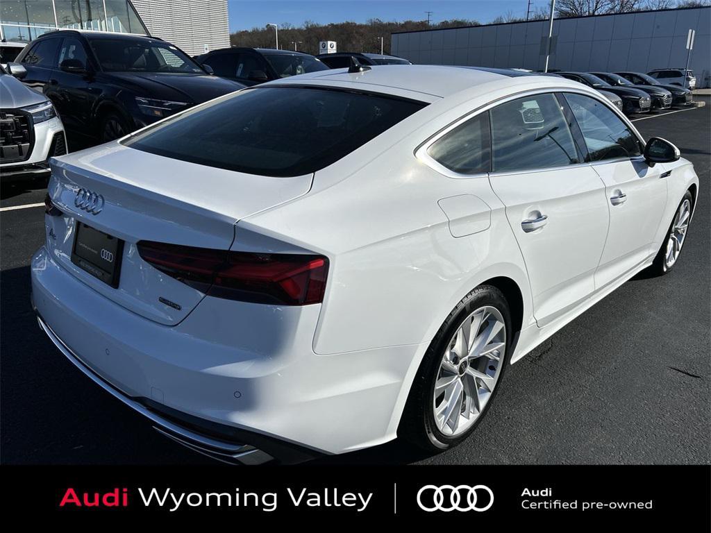 used 2025 Audi A5 Sportback car, priced at $39,235