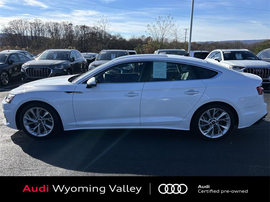 used 2025 Audi A5 Sportback car, priced at $39,235