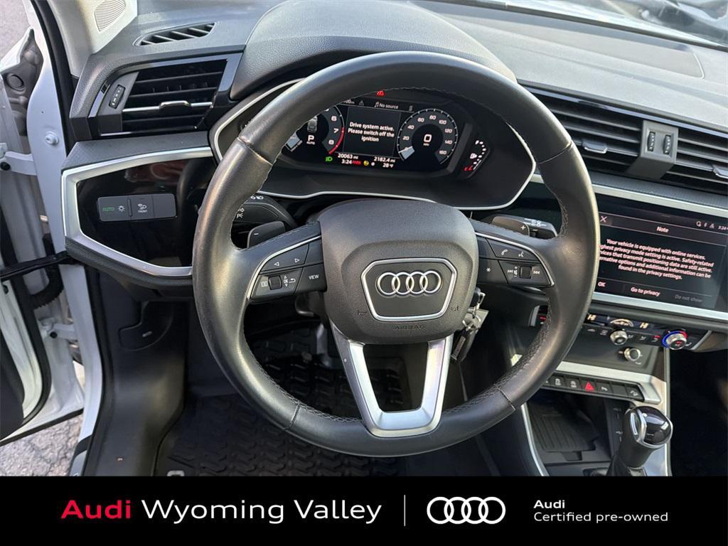used 2022 Audi Q3 car, priced at $27,358