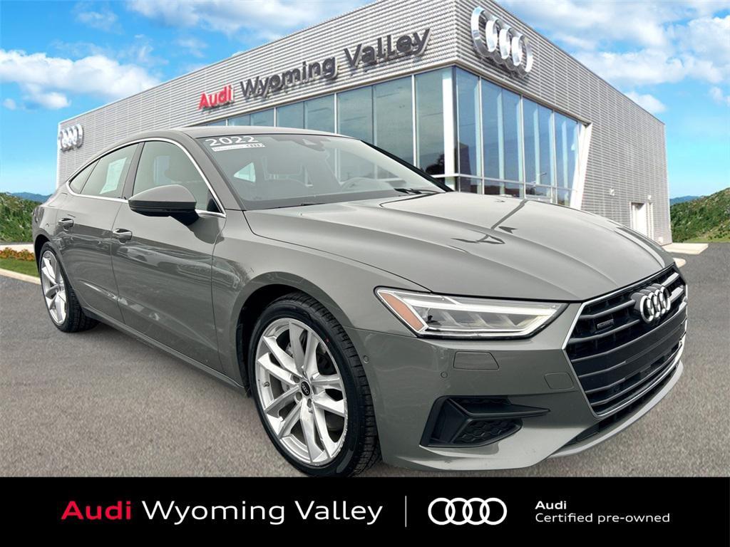 used 2022 Audi A7 car, priced at $42,378