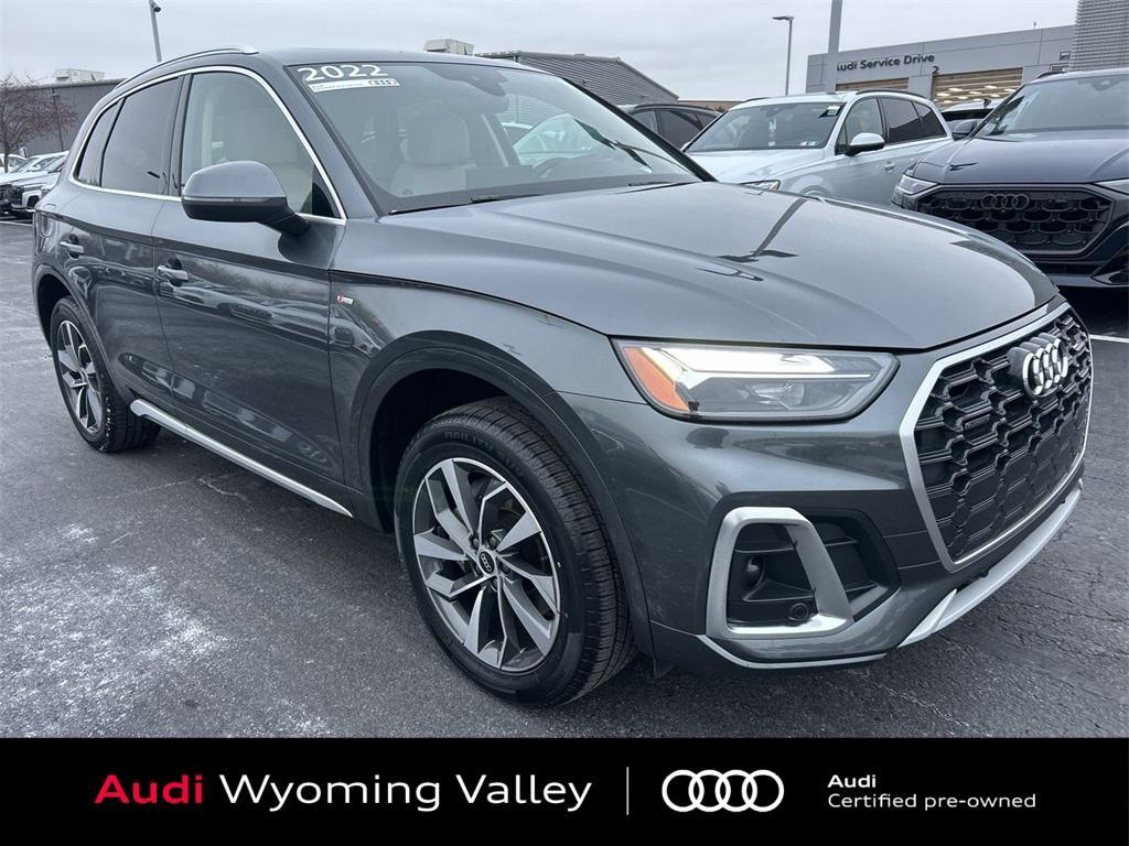 used 2022 Audi Q5 car, priced at $28,240
