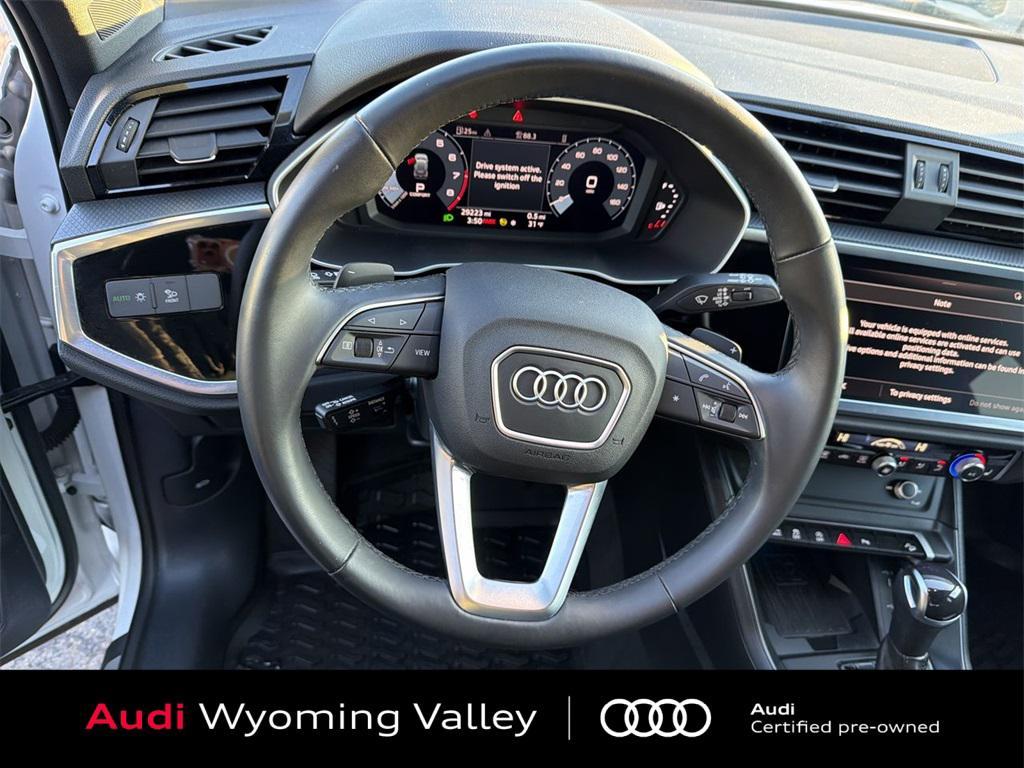 used 2023 Audi Q3 car, priced at $29,221
