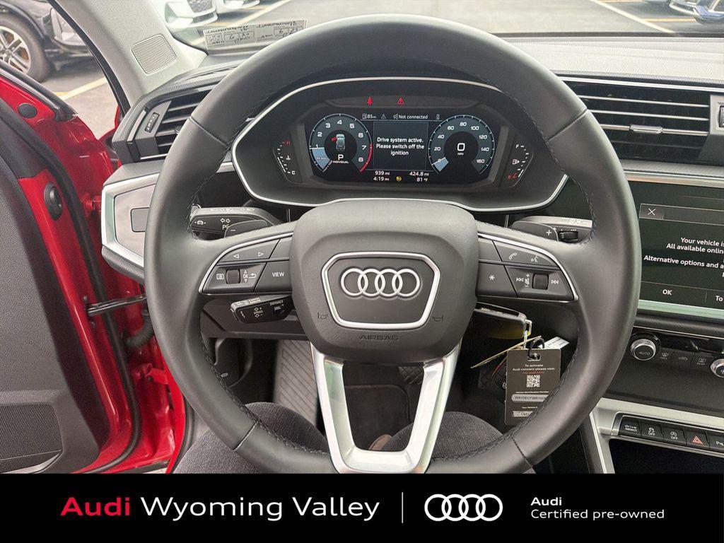 used 2024 Audi Q3 car, priced at $34,885