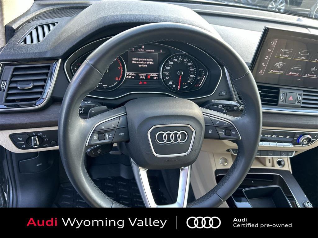 used 2022 Audi Q5 car, priced at $27,296