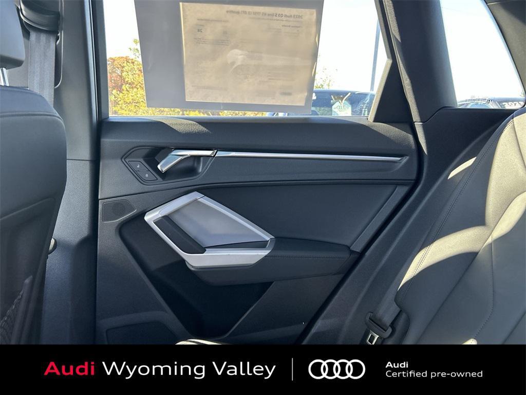 used 2023 Audi Q3 car, priced at $29,759